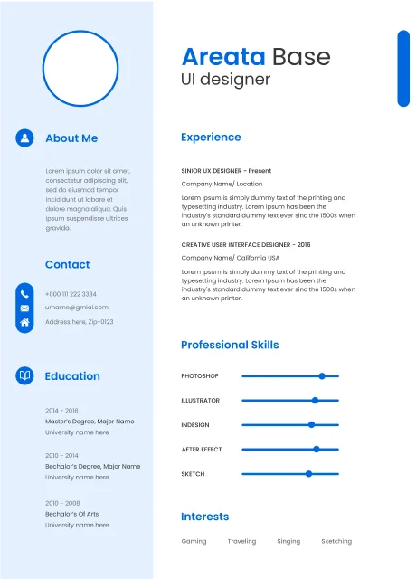 sample resume